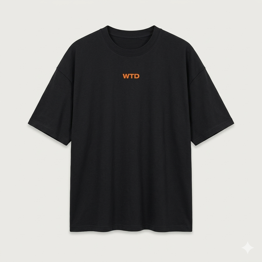 01 : Black Classic Tee